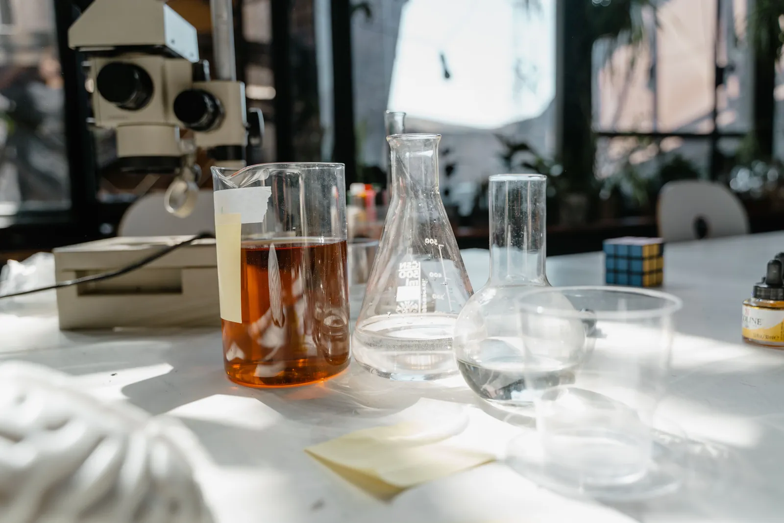 Laboratory equipment used for standards testing