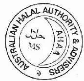 Australian Halal Authority & Advisers (AHAA) Pty. Ltd. — halal logo