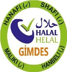 Association for the Inspection and Certification of Food and Supplies (GİMDES) — halal logo
